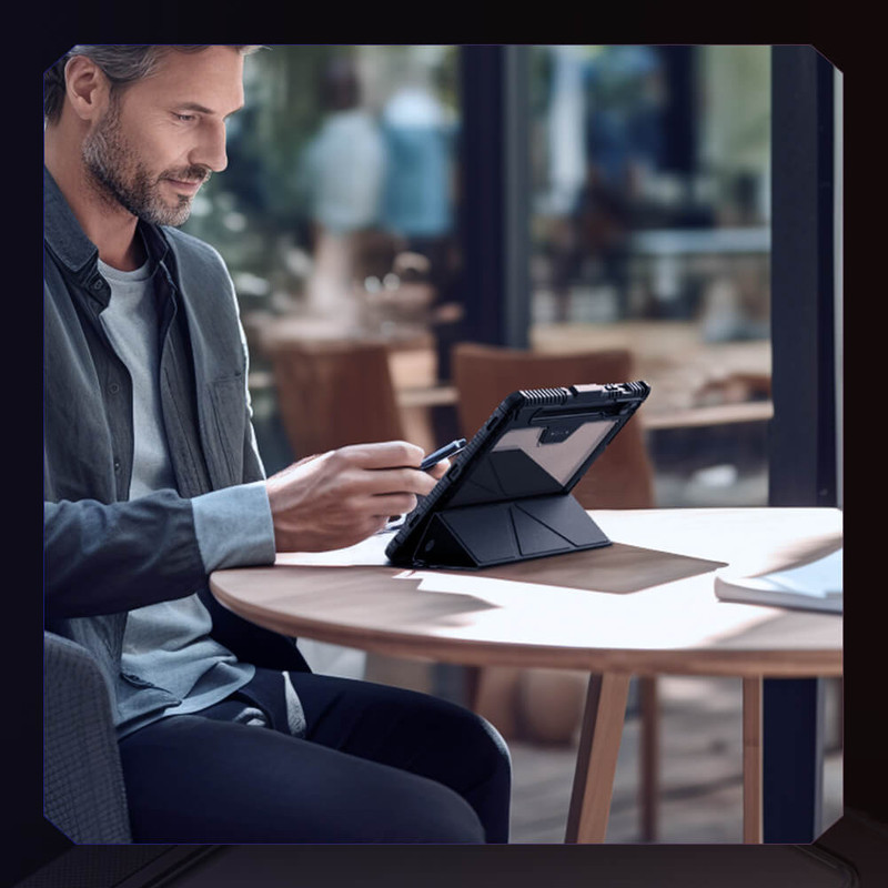 کیف کلاسوری نیلکین مدل Camshield Bumper مناسب برای تبلت سامسونگ Galaxy Tab S10 FE