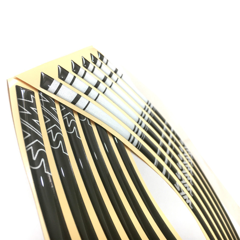 برچسب رینگ موتور سیکلت مدل SYM-1 بسته 12 عددی
