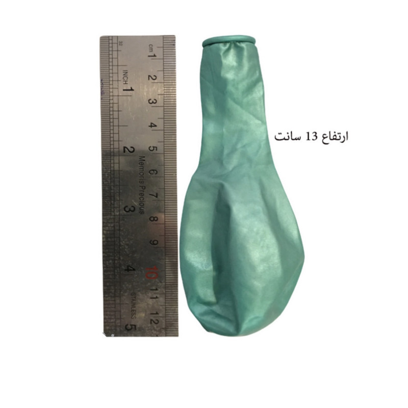 بادکنک پارتی لند تهران مدل  کروم متالیک کد 1523 بسته 20 عددی