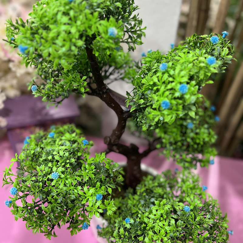گل مصنوعی مدل بنسای six گلدار