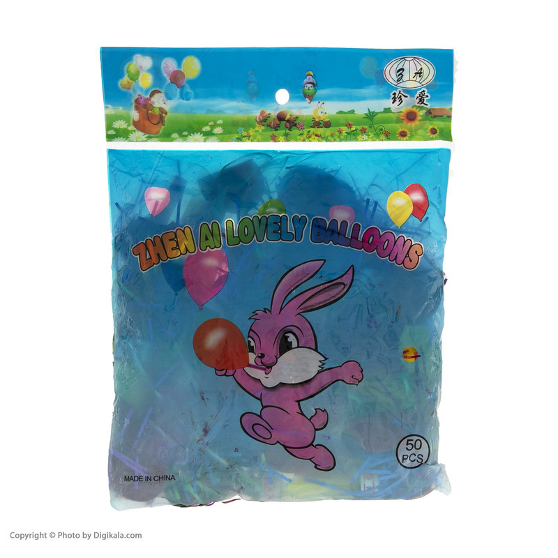 بادکنک مدل M101 مجموعه 50 عددی