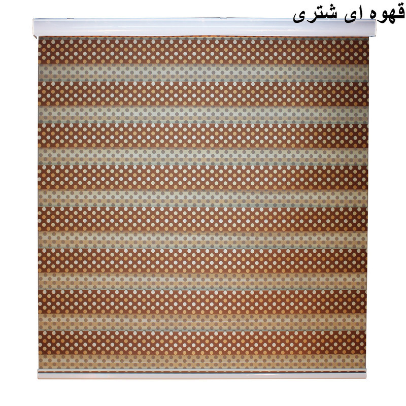پرده زبرا زیو مدل دارتلا سایز 180 × 160 سانتی‌ متر