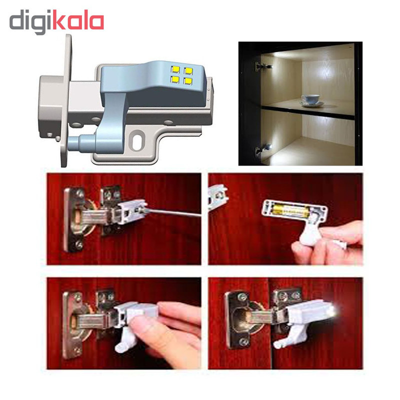 چراغ داخل کابینت مدل AAA بسته 6 عددی