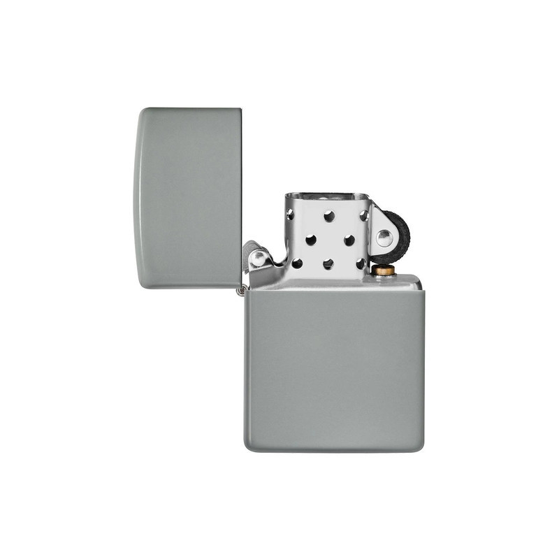 فندک زیپو مدل Flat Gray کد 49452