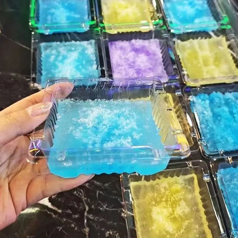 زیرسیگاری مدل خاک ژله ای بسته 5 عددی