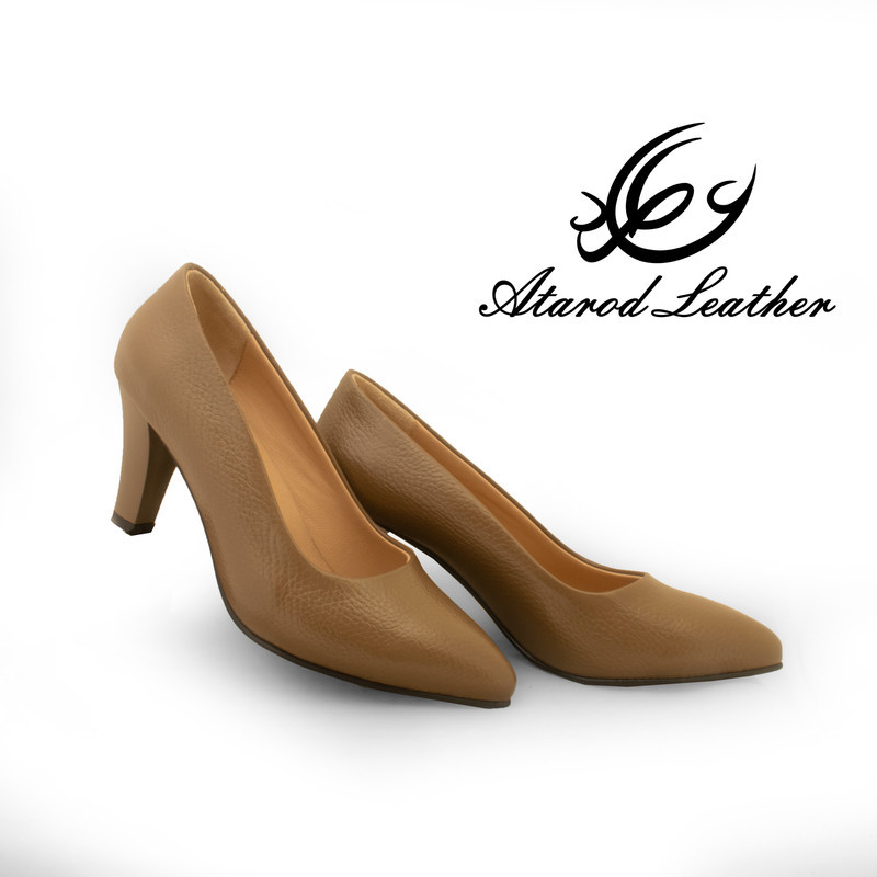 کفش زنانه چرم عطارد مدل چرم طبیعی کد SH291