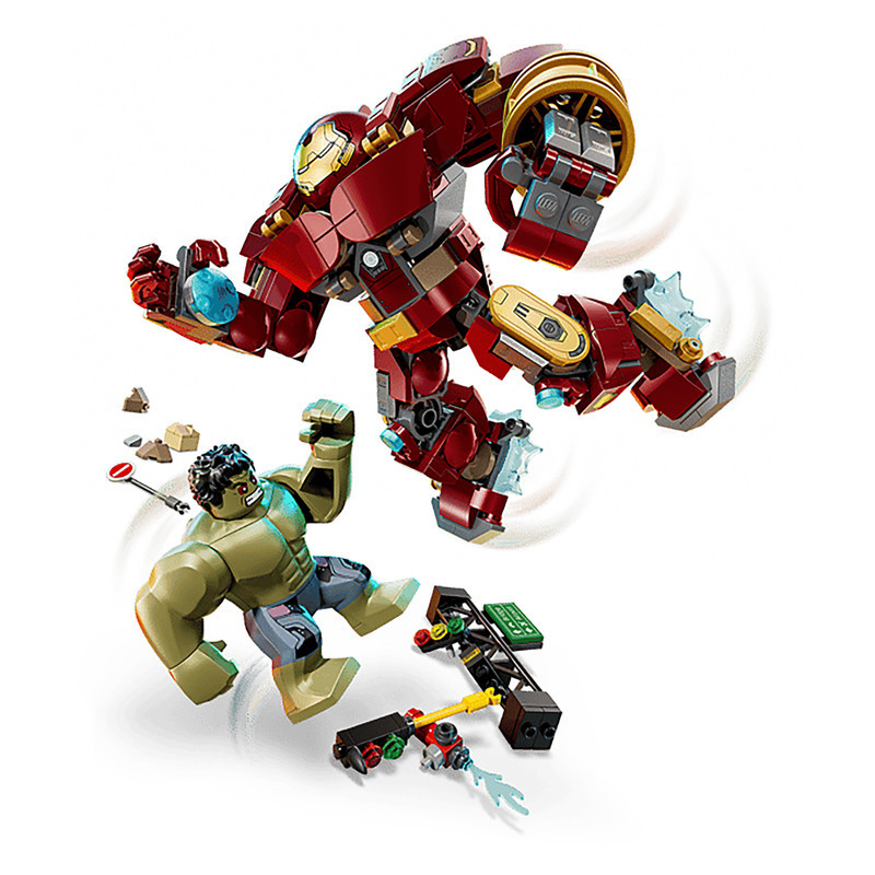 لگو 413 تکه سری Marvel مدل Epic Battle: Hulkbuster vs. The Hulk کد 76343
