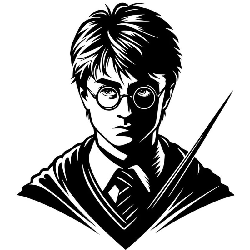 دیوارکوب مدل Harry طرح هری پاتر