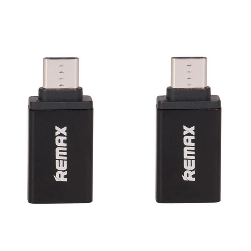 مبدل USB OTG به USB-C ریمکس مدل A2 بسته 2 عددی