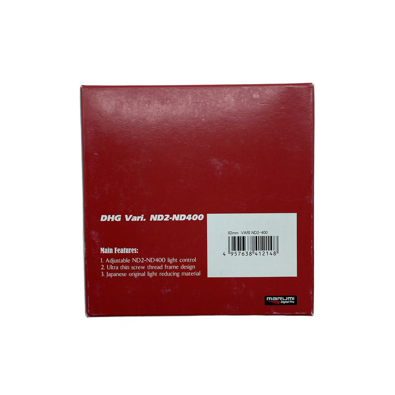 فیلتر لنز مارومی مدل VARIABLE NDX 2-400 DHG -82MM