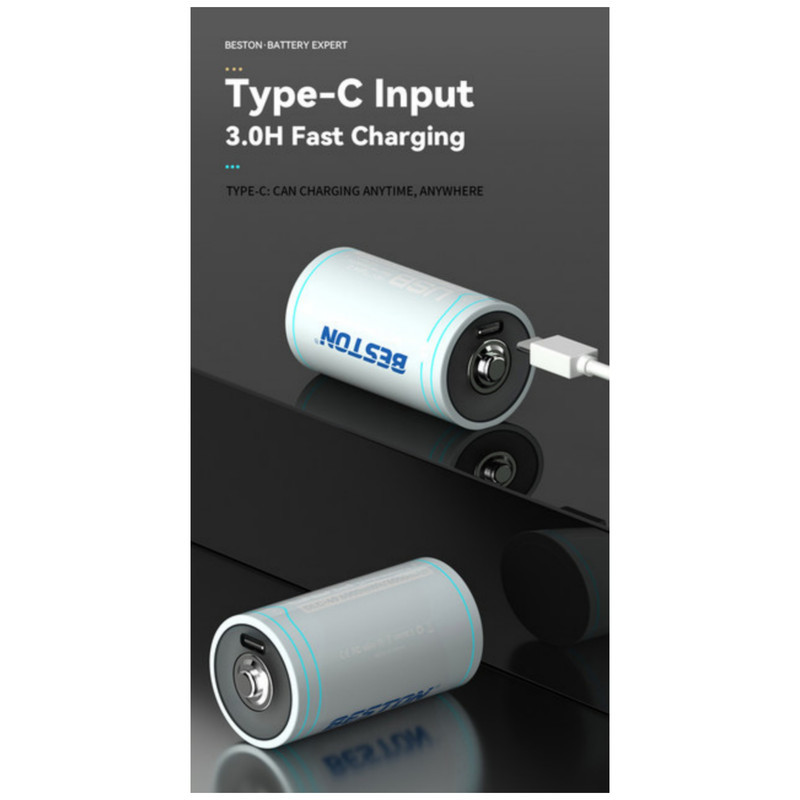 باتری قابل شارژ C بستون مدل USB-TYPE C-CHARGING