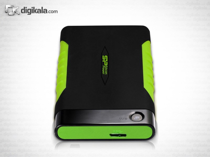هارد اکسترنال سیلیکون پاور مدل Armor A15 ظرفیت 1 ترابایت دارای رابط USB Type-A