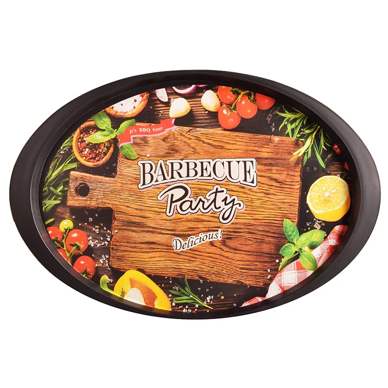 سینی مهروز مدل S-2006-115 طرح Barbecue