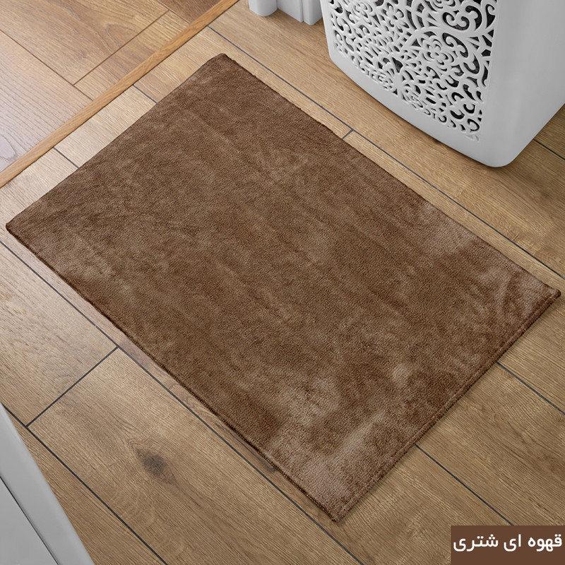 پادری شاران هوم مدل 3 لایه اسفنج دار طرح مخمل سایز 45×70 سانتی متر