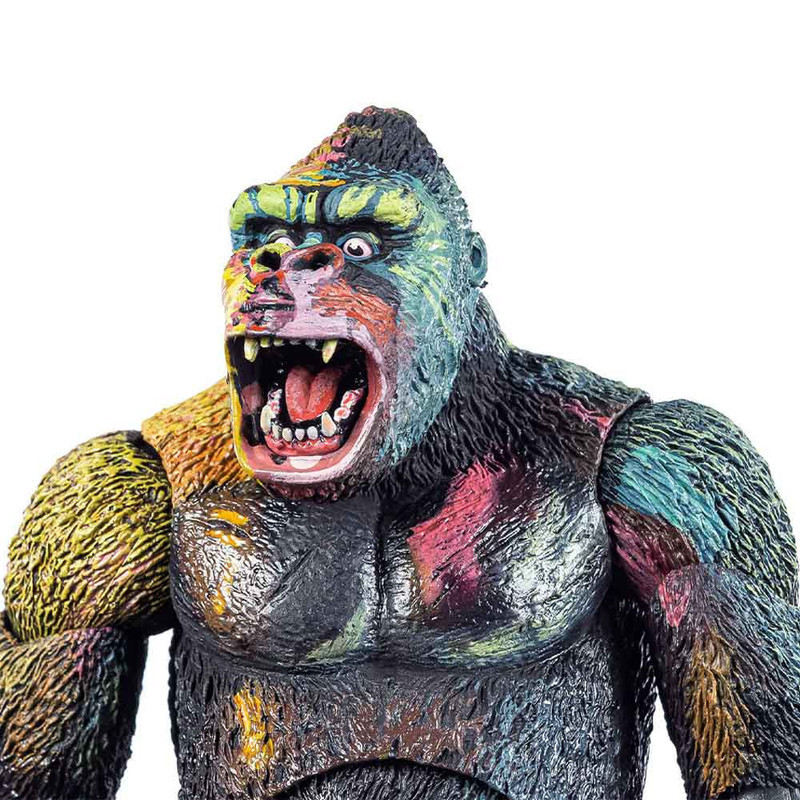 اکشن فیگور نکا مدل کینگ کونگ رنگی طرح Ultimate King Kong ارتفاع 18 سانتی‌متر