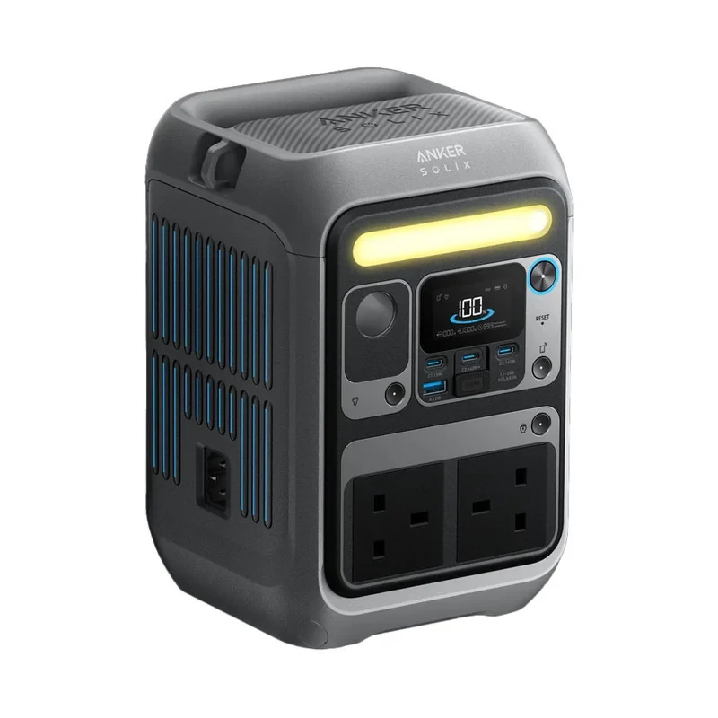 پاور استیشن 300 وات انکر مدل SOLIX C300 A1722 (AC Plug) ظرفیت 90000 میلی‌آمپرساعت معادل 288 وات ساعت