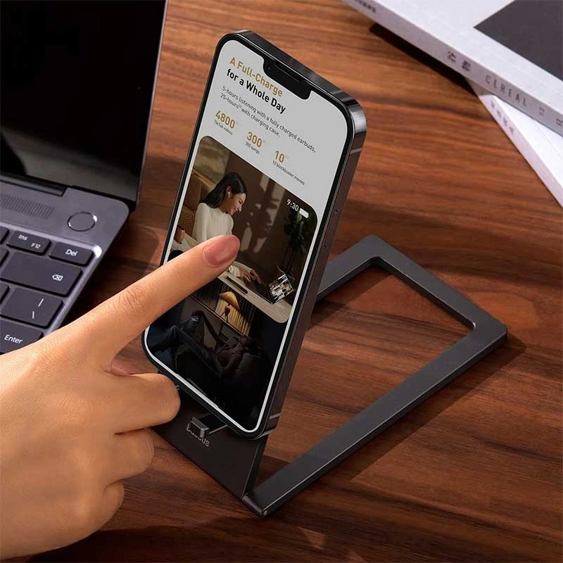 نگهدارنده گوشی موبایل بیسوس مدل Foldable Metal