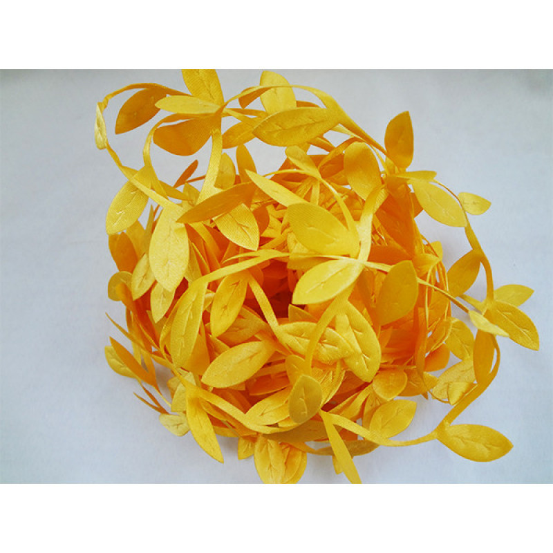 گل مصنوعی مدل ریسه برگ پارچه ای کد 126 طول 10 متر