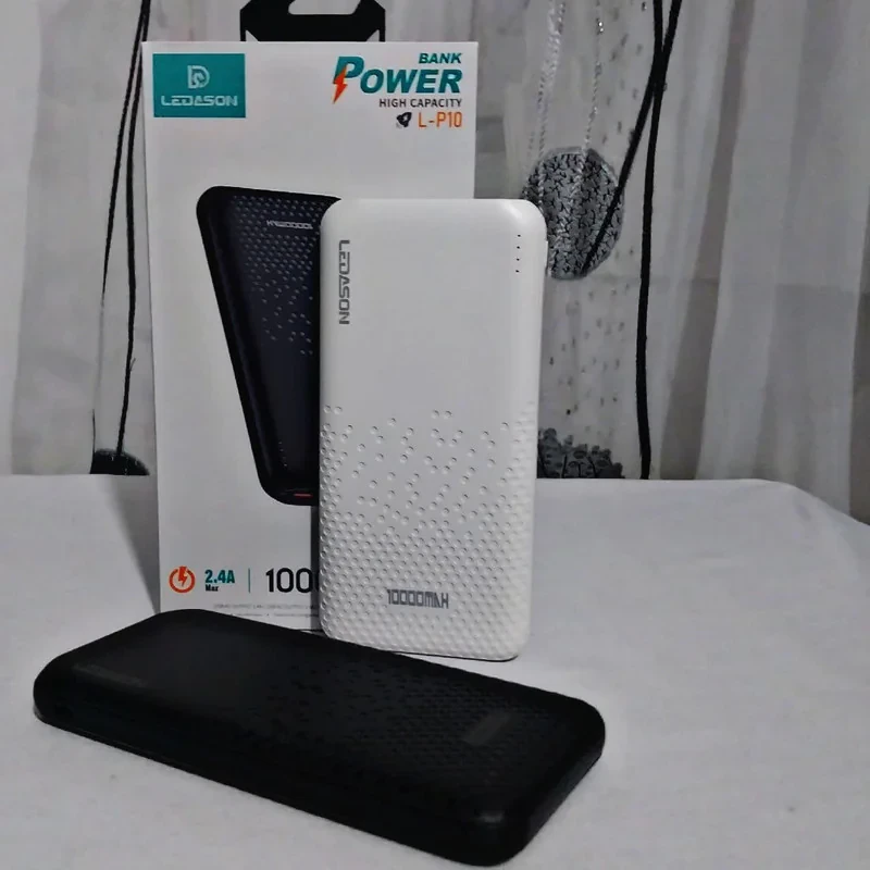 پاوربانک مدل L-P10 ظرفیت 10000 میلی آمپر ساعت