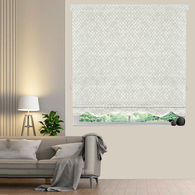 پرده زبرا زیو مدل رومن سایز 280×250 سانتی متر