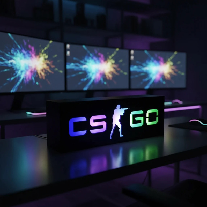 لایت باکس گیمینگ نئومی شاپ مدل CS GO