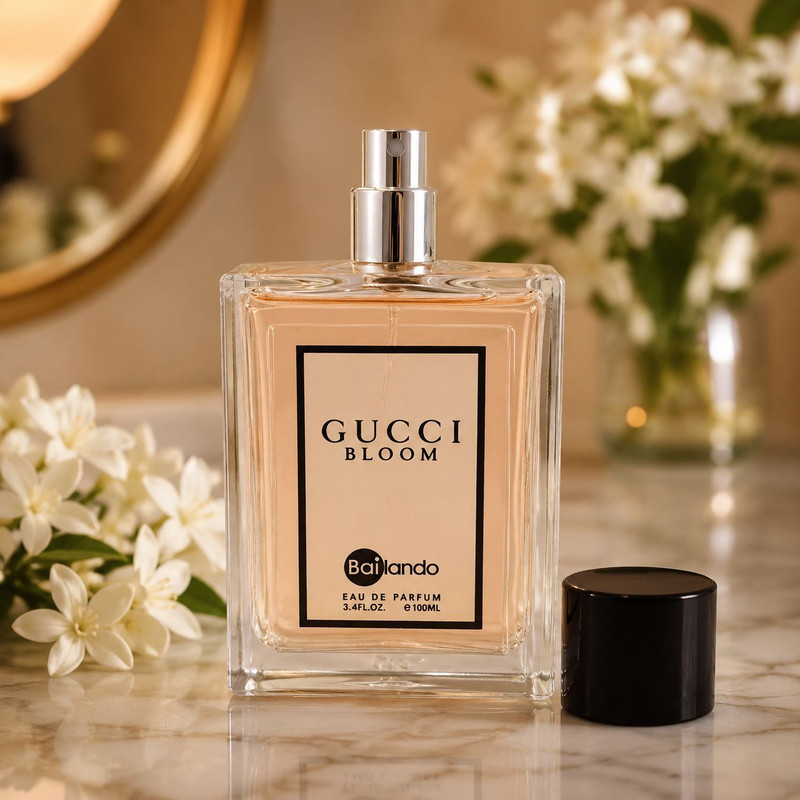 ادوپرفیوم زنانه بایلندو مدل Gucci Bloom با رایحه شیرین حجم 100 میلی‌لیتر