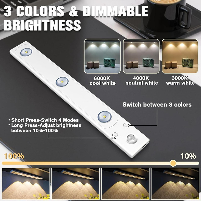 چراغ ال ای دی مدل زیر کابینتی 9.0mm