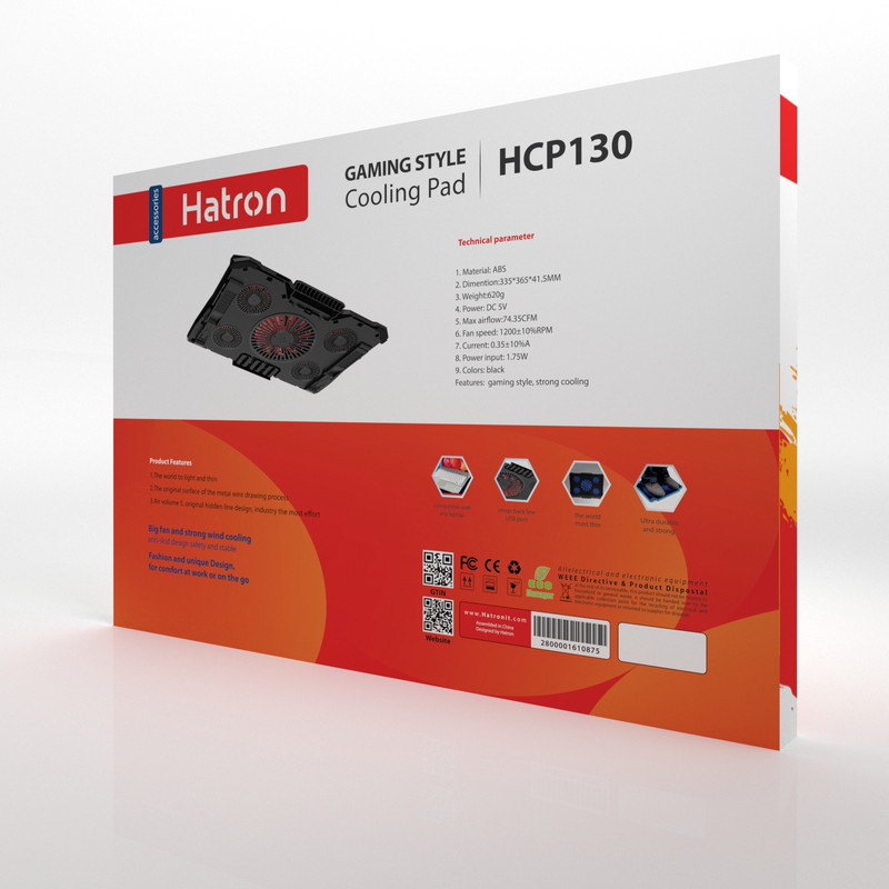 پایه خنک کننده  لپ تاپ هترون مدل HCP130