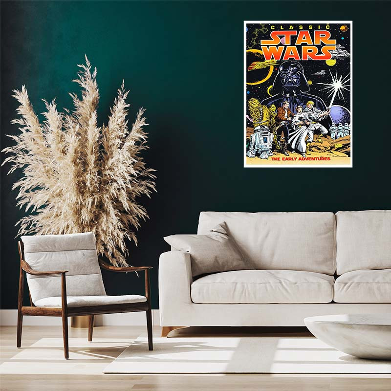 پوستر کارنيکا طرح جنگ ستارگان Star Wars کد 64493 مجموعه 8 عددی