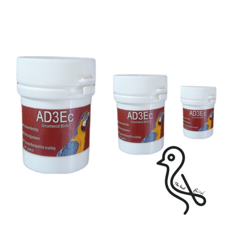 پودر مکمل پرندگان مدل ADE+c وزن 60 گرم مجموعه 3 عددی