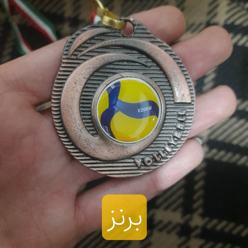 مدال قهرمانی مدل والیبال