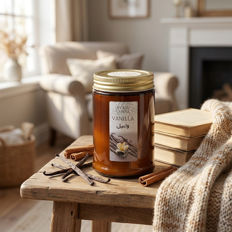 شمع معطر اورین مدل لیان Vanilla