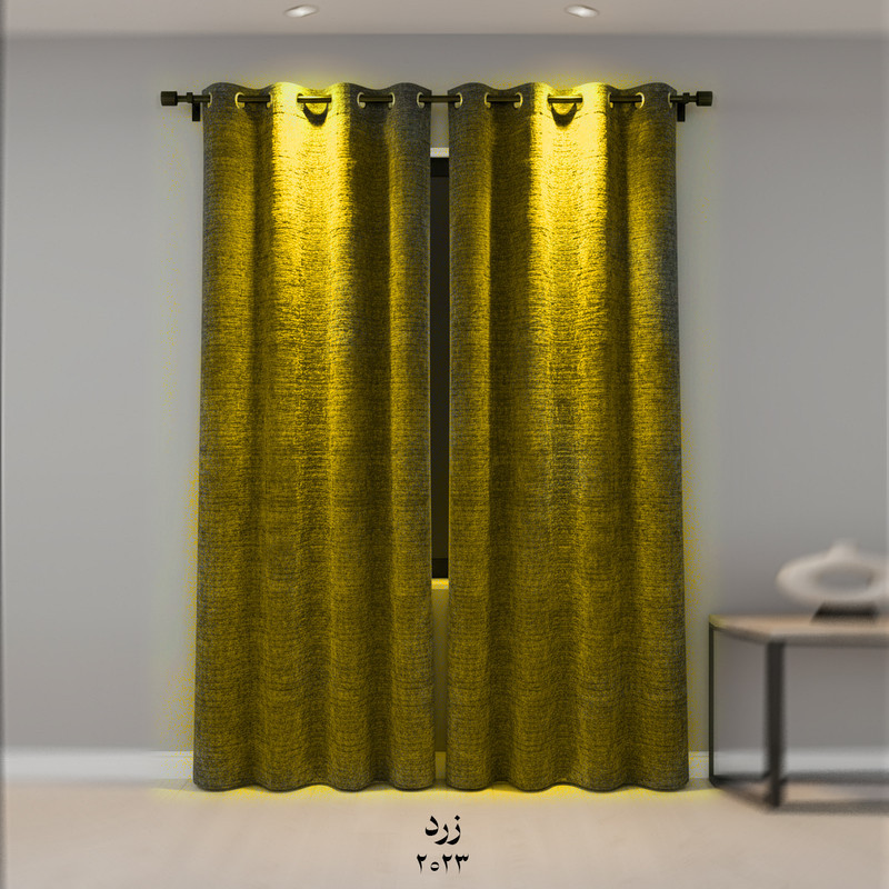 والان پرده مدل مخمل سایز 280x140 سانتی‌متر