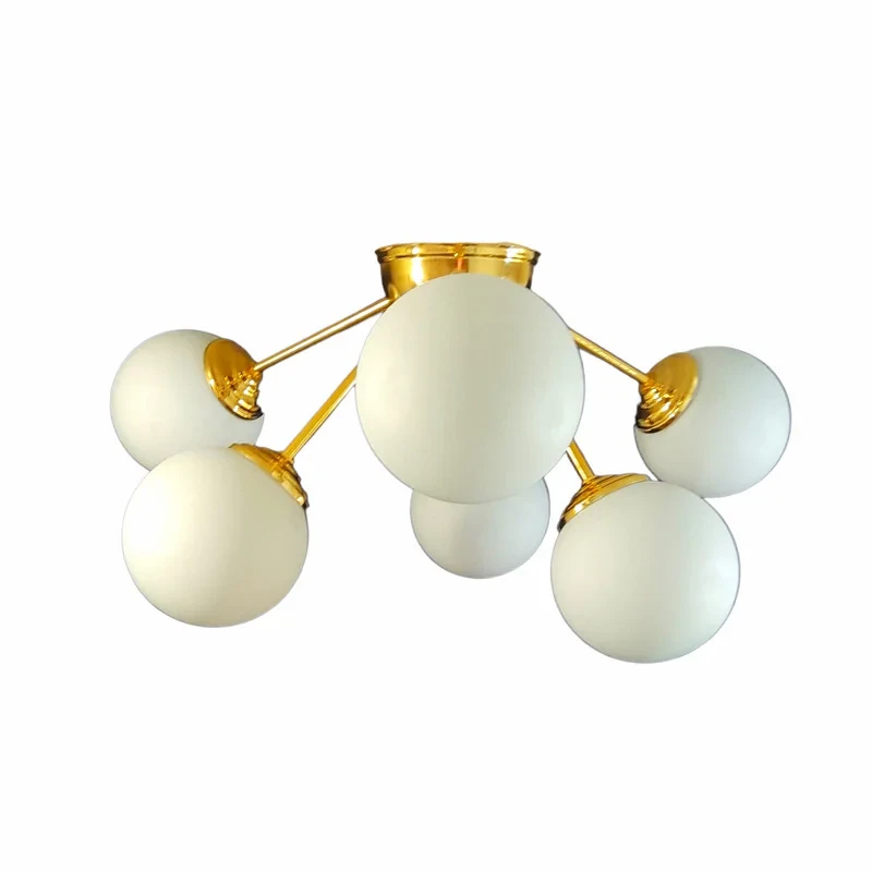 لوستر مدل مولکولی 6 شعله کد M1216