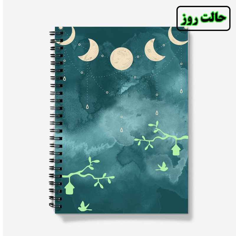 استیکر کلید و پریز مدل شبنما طرح پرندگان ودرخت بسته دوعددی