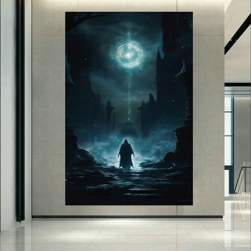 پوستر پارچه ای طرح گیم کد PD1582