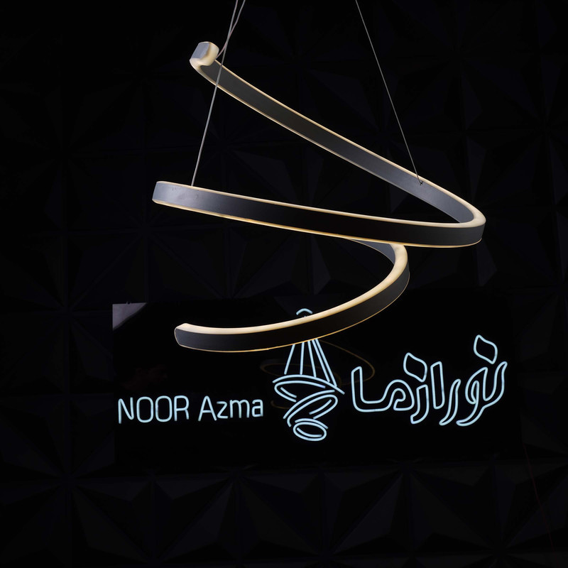 لوستر 1 شعله نور از ما رشکان مدل AFEI.45