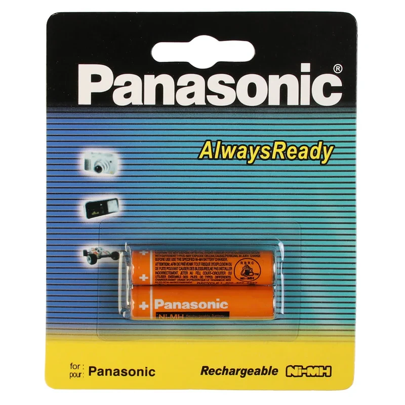 باتری نیم قلمی قابل شارژ پاناسونیک مدل 3MRT2BM-830 بسته 2 عددی