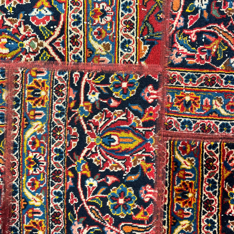 کلاژ فرش دستباف 1.5 متری کد NKP.RJ36