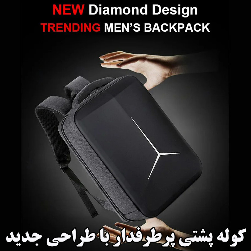 کوله پشتی لپ تاپ مدل 1818 مناسب برای لپ تاپ 14 تا 16 اینچ
