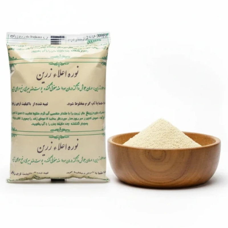 پودر موبر زرین مدل زرنیخ دار وزن 500 گرم