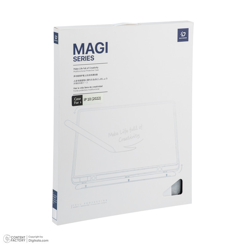 کیف کلاسوری دوکس دوکیس مدل MAGI مناسب برای تبلت اپل iPad 10 (2022)