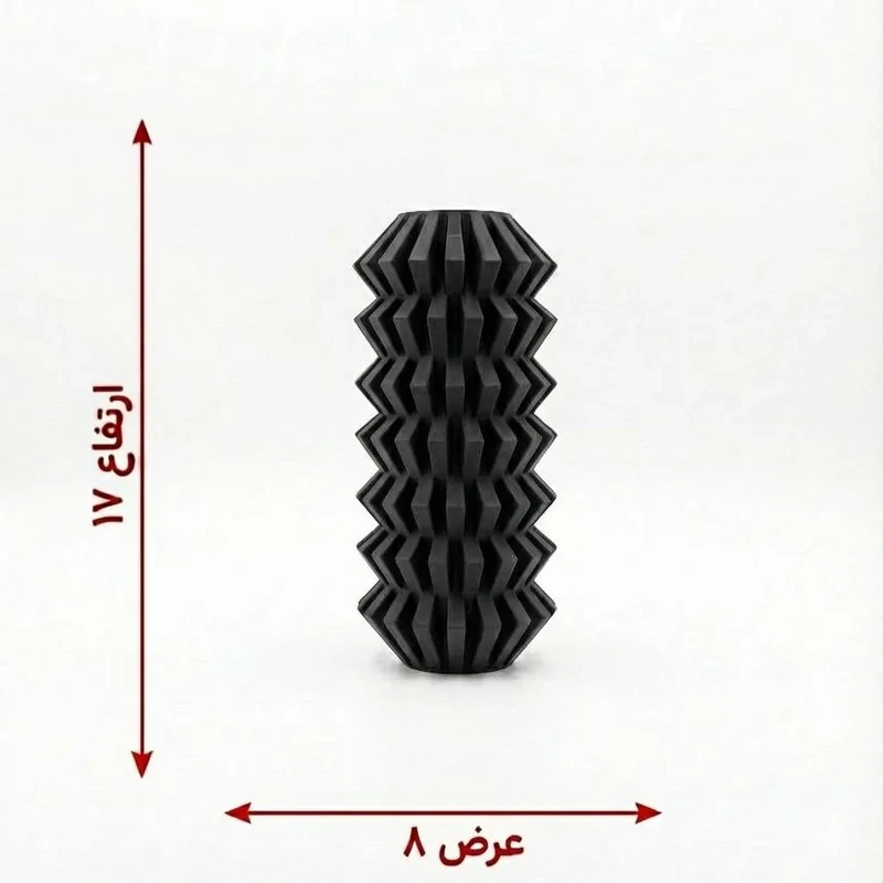 گلدان دکوری مدل استوانه کد ۲۴