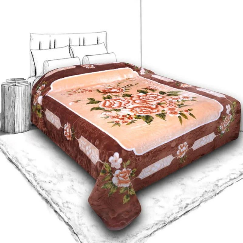 پتوی گلبافت مدل برتر کد 219 سایز 160x220 سانتی متر