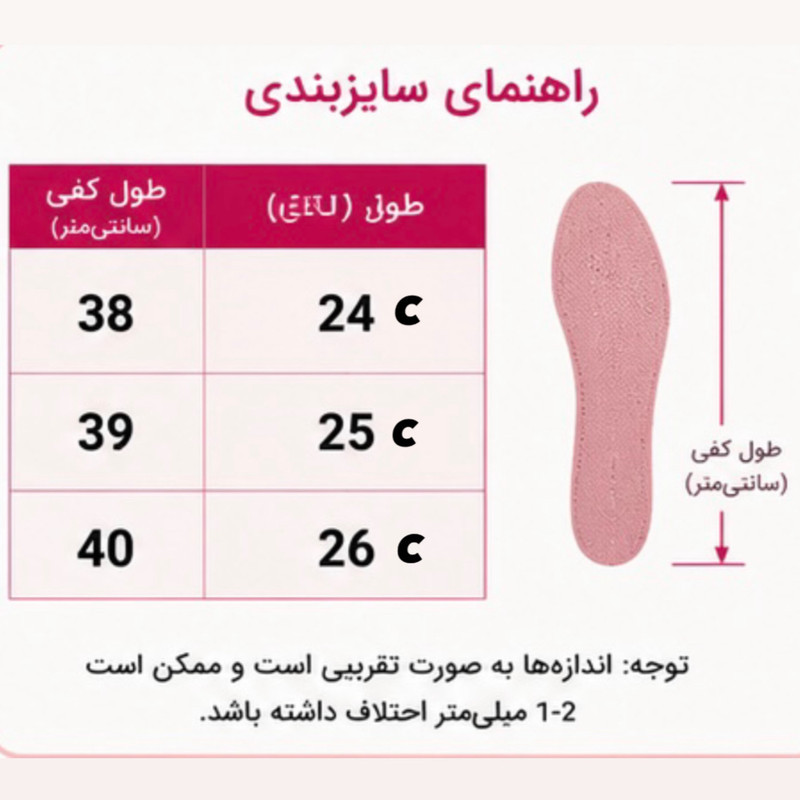 کفش تخت عروسکی زنانه اسمارا با TPR مدل فلت