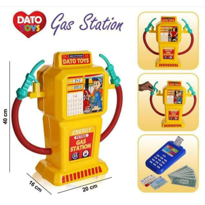 اسباب بازی طرح پمپ بنزین و کارتخوان مدل dato