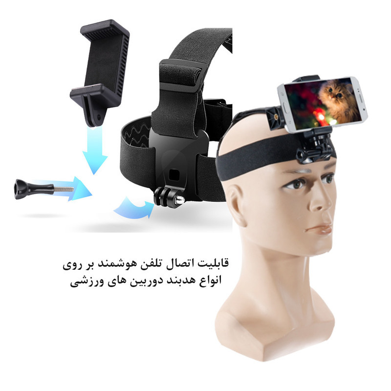 پایه نگهدارنده پلوز مدل U308 مناسب برای دوربین ورزشی