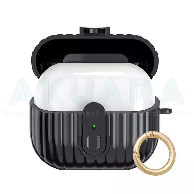 کاور آکوآرا مدل Stripy مناسب برای کیس هدفون بی سیم سامسونگ Galaxy Buds 3  3 Pro