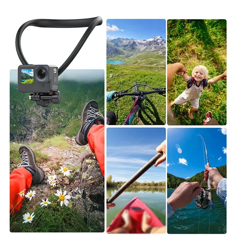 نگهدارنده گردنی دوربین اکشن پلوز مدل Magnetic Claw