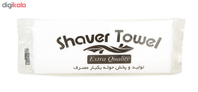 حوله یکبار مصرف شاور مدل 45G40*60 بسته 100 عددی